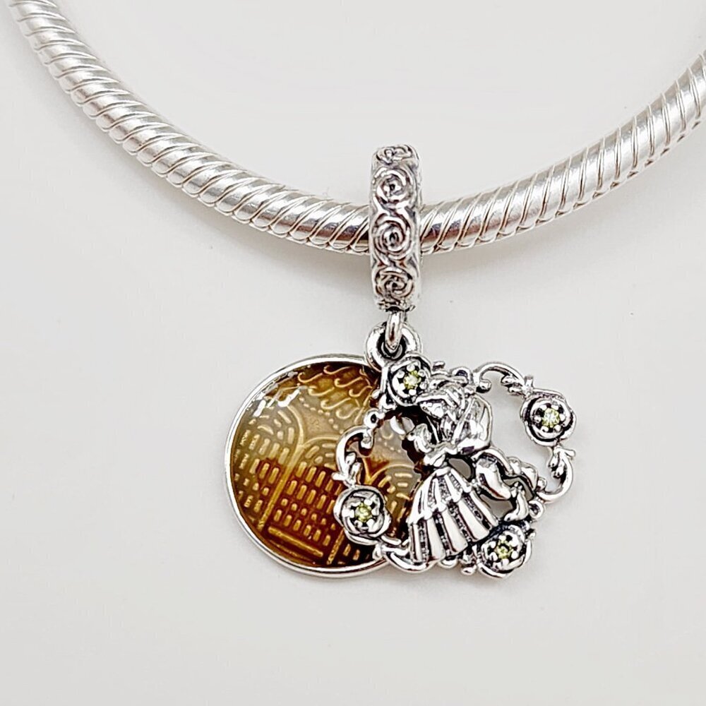 Pandora Disney Beauty and the Beast Dangle Charm